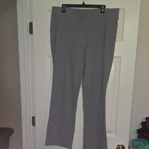 Elegant Women's Wide Leg Gray Pants